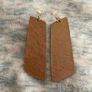 Nickel and Suede Antique Brass Gems